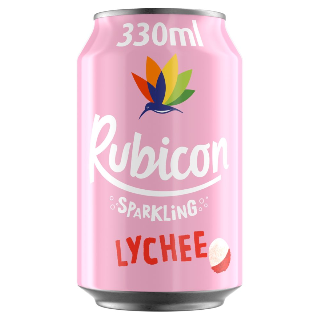 RUBICON SPARKLING LYCHEE JUICE 330ML